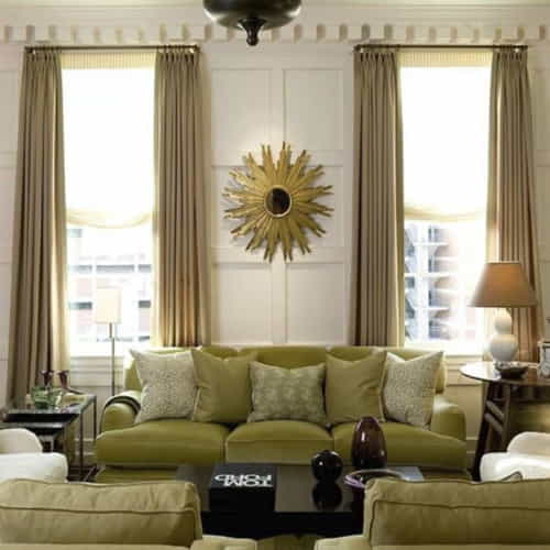 Versatile Living Room Curtains