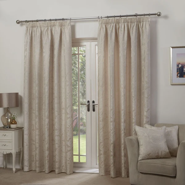 Beige Curtains